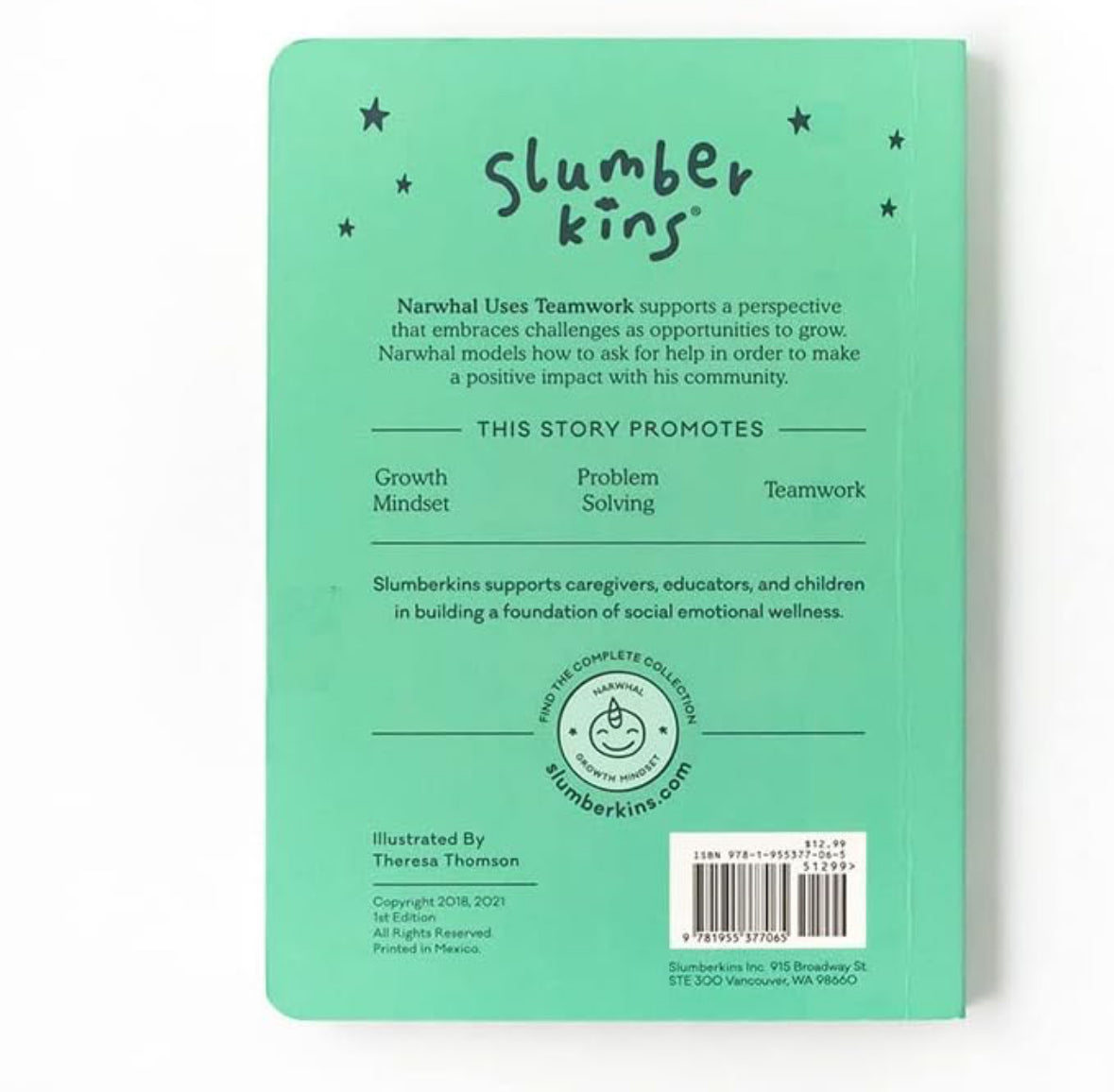 Slumberkins: Narwhal Uses Teamwork