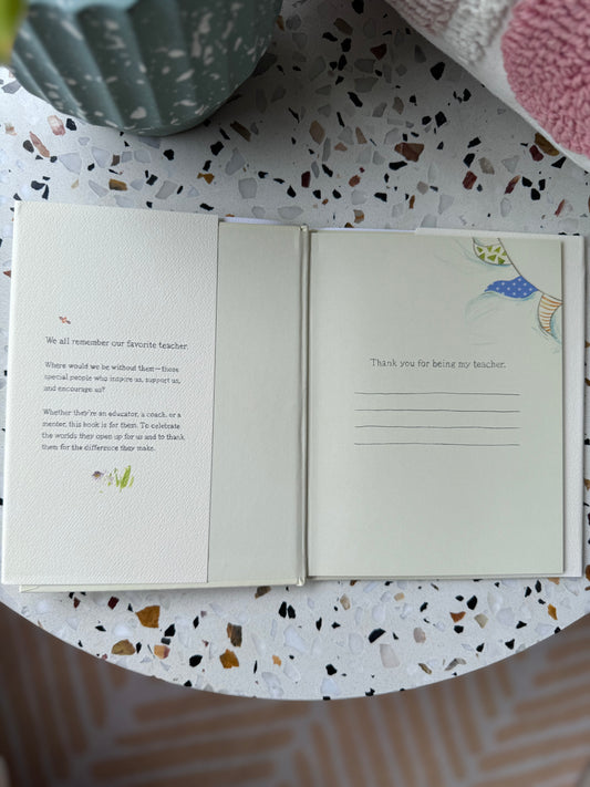 Because I Had A Teacher