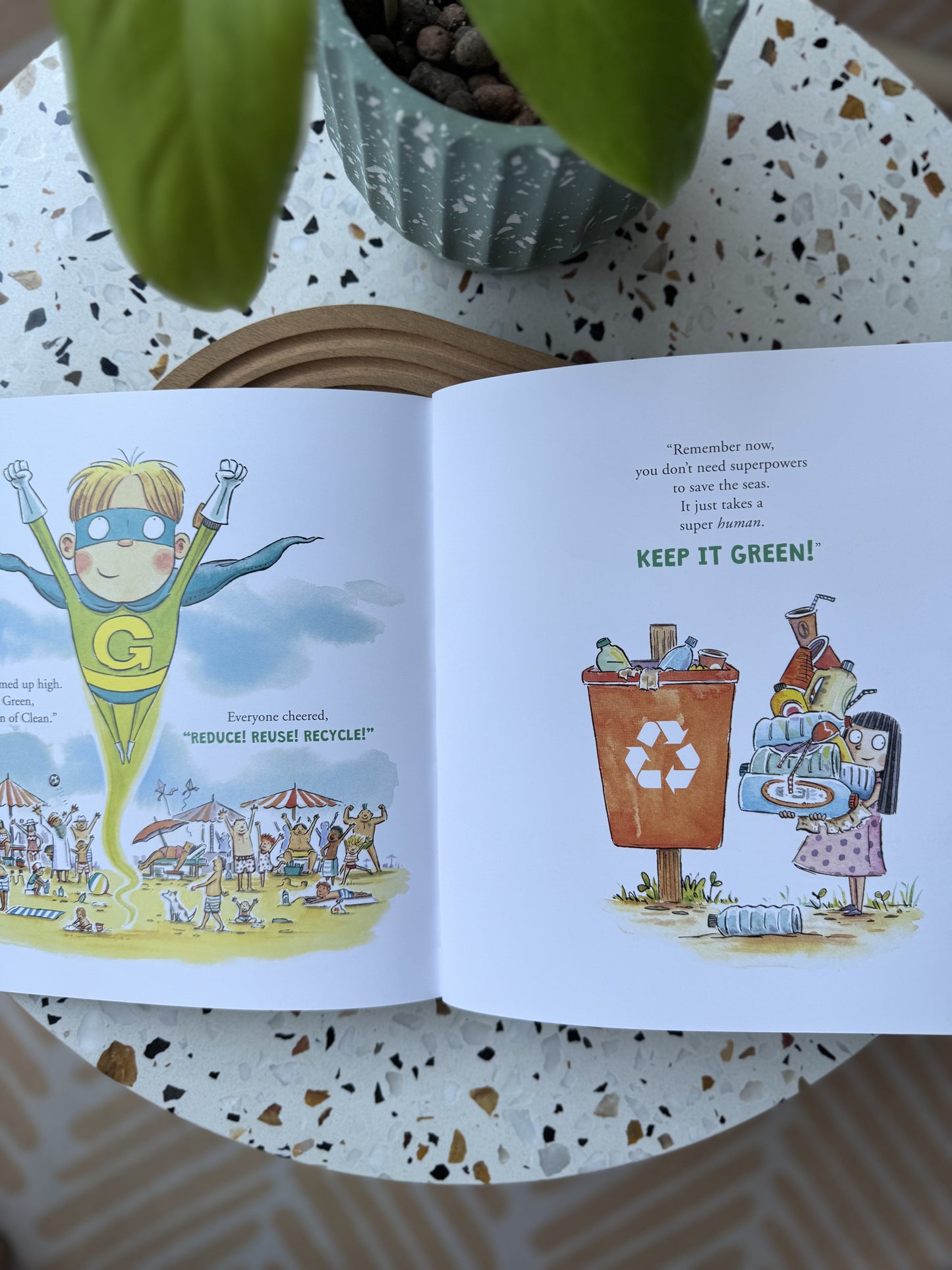 Captain Green and the Plastic Scene