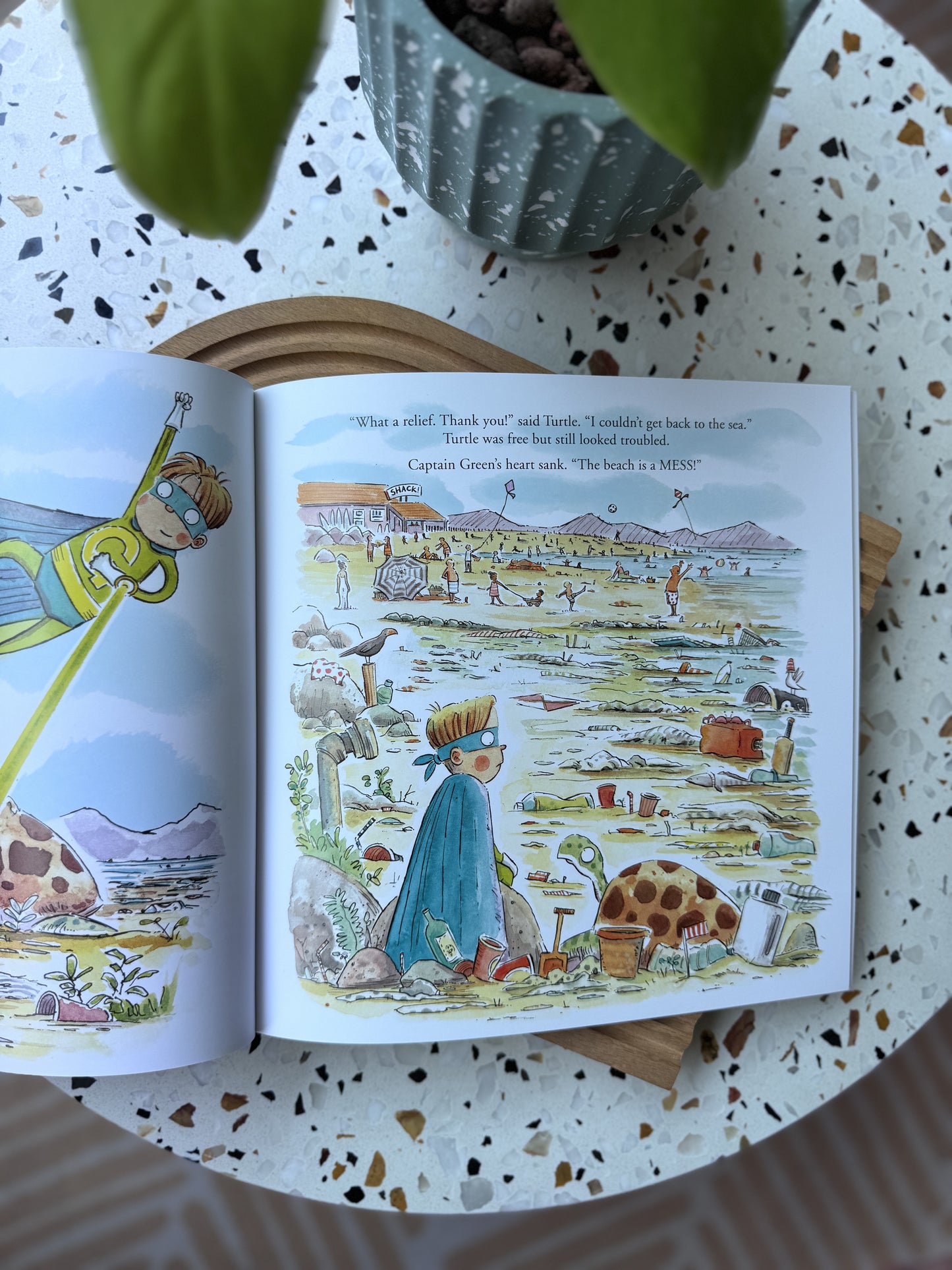 Captain Green and the Plastic Scene