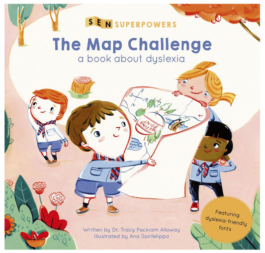 The Map Challenge - A Book About Dyslexia