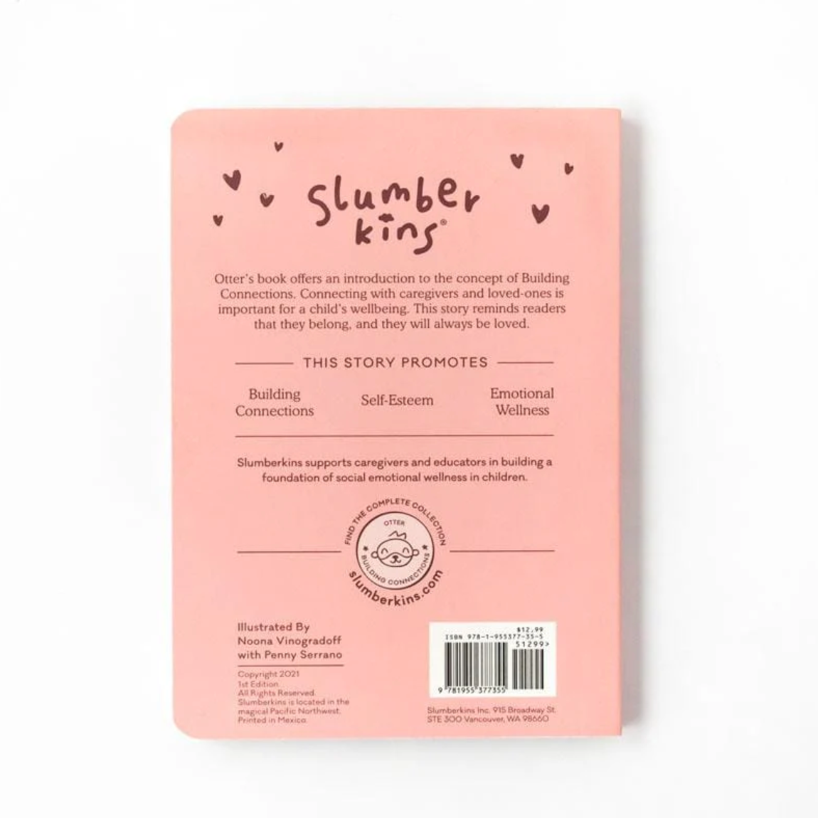 Slumberkins Otter Plushie Set