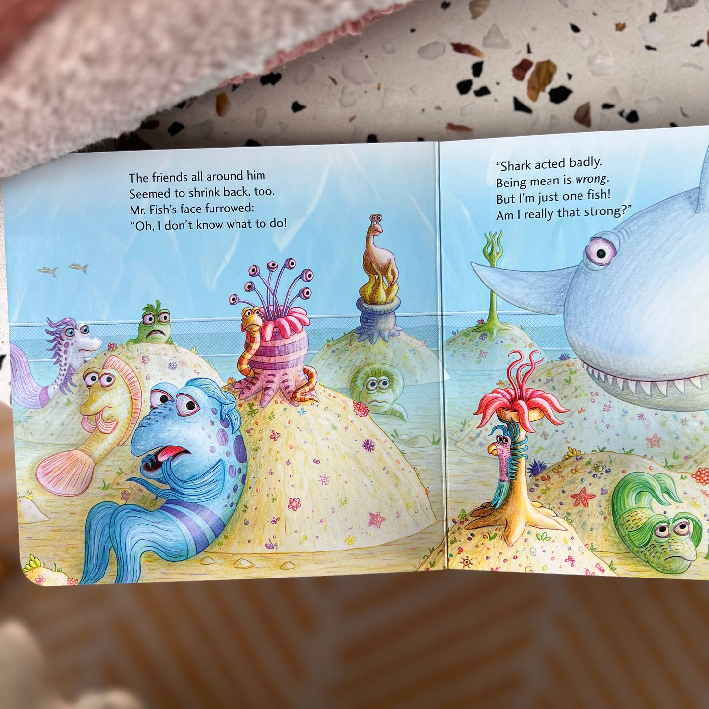 The Pout Pout Fish And The Bully Bully Shark