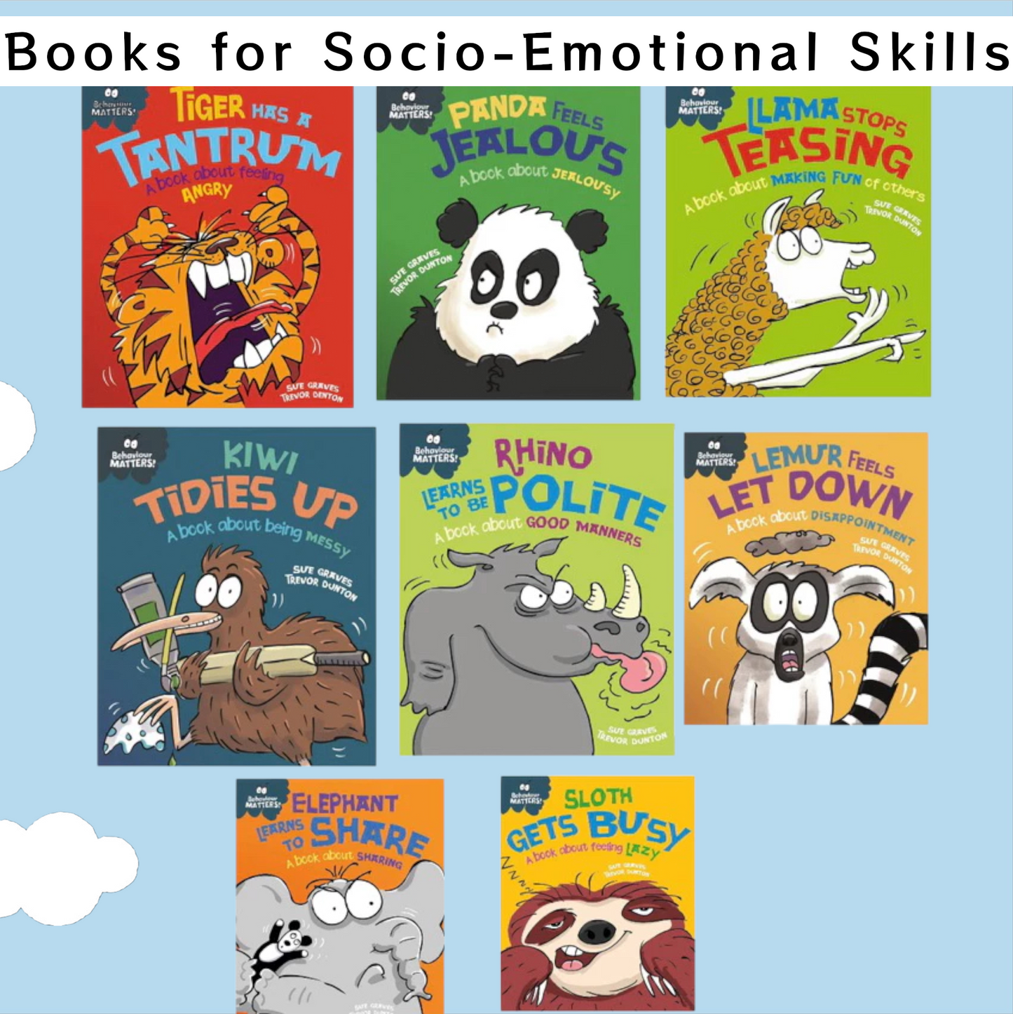 Behaviour Matters-Books for Socio-emotional Skills (20 titles)