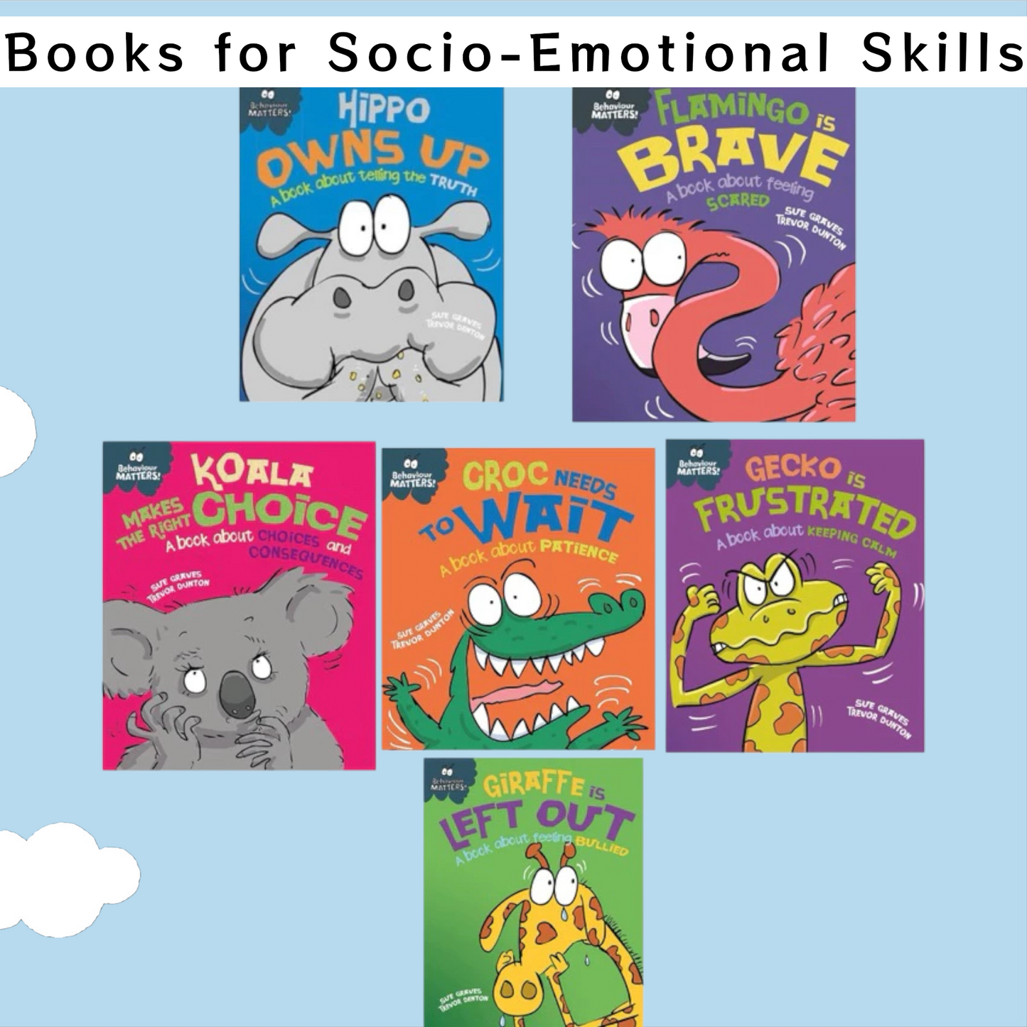 Behaviour Matters-Books for Socio-emotional Skills (20 titles)