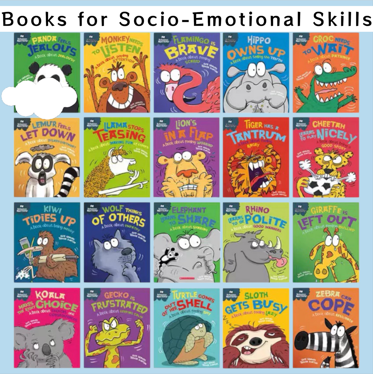 Behaviour Matters-Books for Socio-emotional Skills (20 titles)
