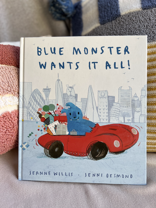 Blue Monster Wants It All (Paperback)